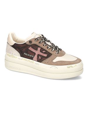 Beige suede Micol sneakers PREMIATA | MICOL7012