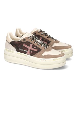 Beige suede Micol sneakers PREMIATA | MICOL7012