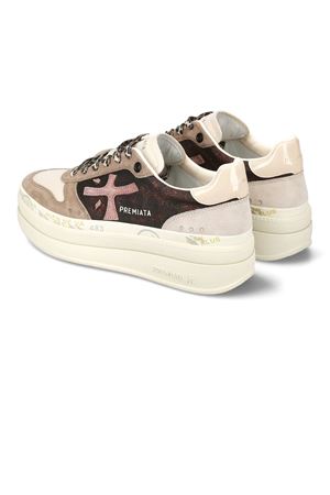 Beige suede Micol sneakers PREMIATA | MICOL7012