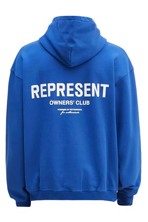 Felpa Owners Club in cotone blu REPRESENT | OCM41113109