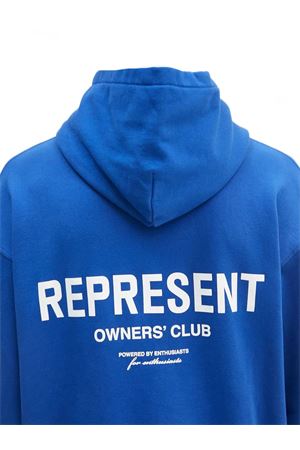 Felpa Owners Club in cotone blu REPRESENT | OCM41113109