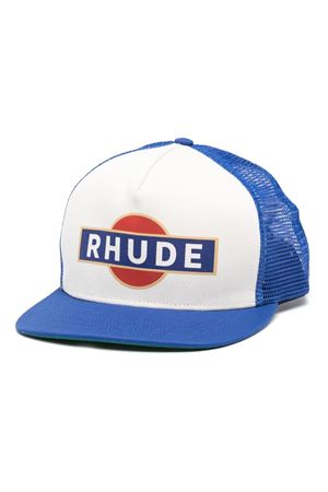 Blue and white canvas cap RHUDE | RHPF24HA028712327