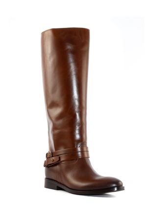 Light brown leather high boot STRATEGIA | A5674CUOIO