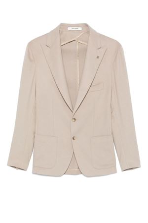 Beige single-breasted blazer TAGLIATORE | 1SMC26K350010A1434