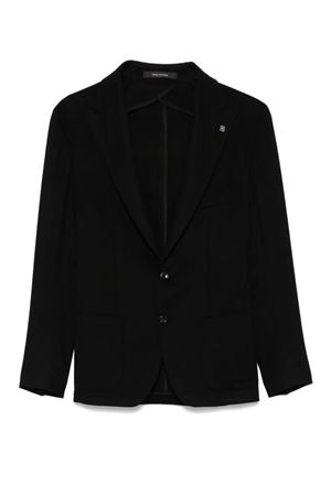 Black virgin wool blend blazer TAGLIATORE | 1SMC26K350010N1220