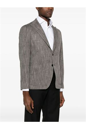 Medium grey virgin wool blend blazer TAGLIATORE | 1SMC26KC90019ET882