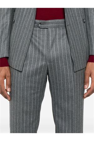 Grey virgin wool pinstriped suit TAGLIATORE | 2SVS20K11070038G1219