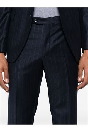 Oxford blue virgin wool pinstriped suit TAGLIATORE | 2SVS22B01150123B1263