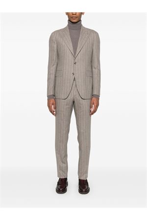 Grey virgin wool blend suit TAGLIATORE | 2SVS26B11C90055ET853