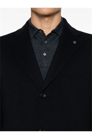 Midnight blue single-breasted coat TAGLIATORE | CSBMM3W350001B5054