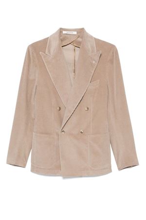 Light beige cotton-wool blend blazer TAGLIATORE | GWARNER2DK520117T1060