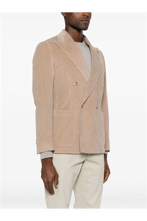 Light beige cotton-wool blend blazer TAGLIATORE | GWARNER2DK520117T1060