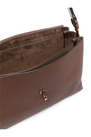 Walnut brown mini T Timeless tote bag TOD'S | XBWTSQC0300T5ZS202