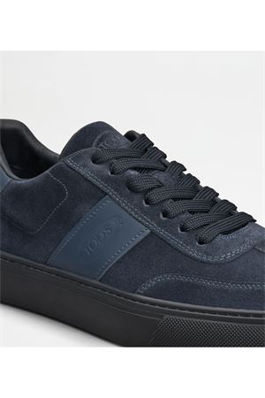 Sneakers in Pelle Scamosciata Blu TOD'S | XXM03E0GC50B4P0501