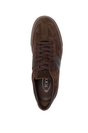 Brown Sneakers in Suede TOD'S | XXM03E0GC50MJHPL3X