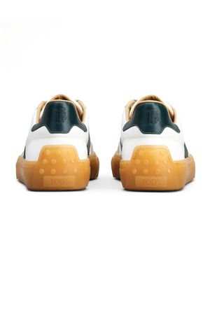 Sneakers in Pelle Bianca TOD'S | XXM03E0GC50OXQ0EL6