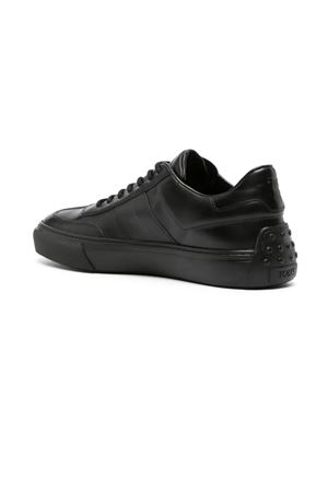 Sneakers in pelle di vitello nera TOD'S | XXM03E0GC50S969999