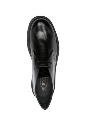 Tronchetti in pelle di vitello nera TOD'S | XXM24L00D80LYGB999