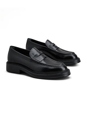 Mocassini in pelle nera TOD'S | XXM61K0AI40LYGB999