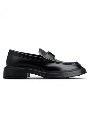 Loafers in black semi-shiny full grain leather TOD'S | XXM61K0HP10LYGB999