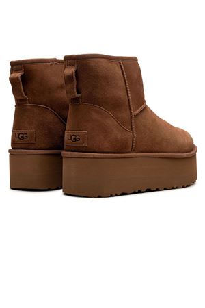 Stivali Classic Mini marrone con plateau UGG | 1134991CHE