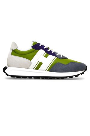 Sneakers H601 Grigio Verde HOGAN | HXM6010EG00N3K836K