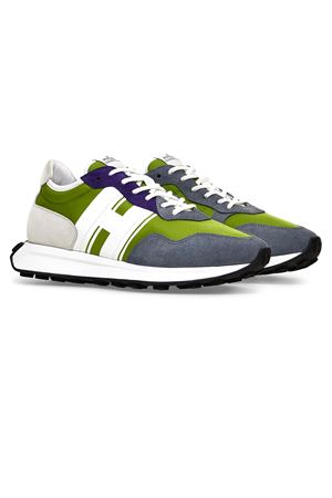 Sneakers H601 Grigio Verde HOGAN | HXM6010EG00N3K836K