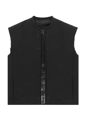 Black virgin wool gilet 1017 ALYX 9SM | AAMTA0100FA01BLACK