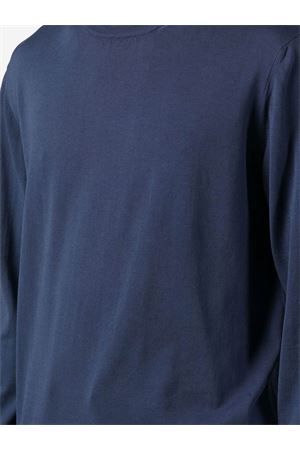 Maglione in maglia rasata di cotone blu FAY | NMMC146171TOHPU606