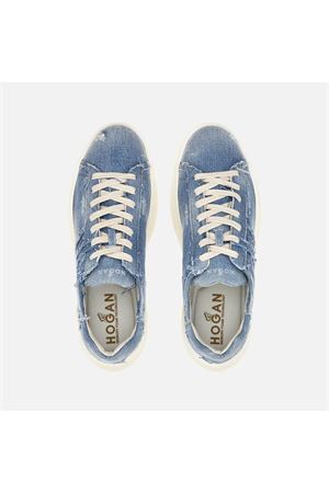 Sneakers H580 azzurro HOGAN | GYM5800EZ80JDLU207