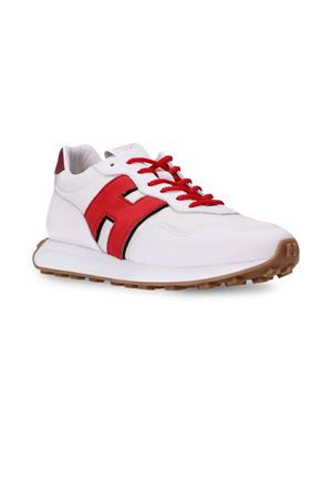 Sneakers H601 White Red Burgundy HOGAN | HXM6010EH41N0R706E