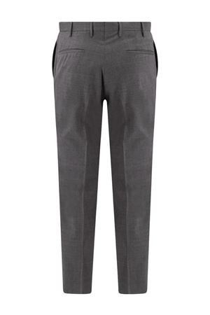 Grey virgin wool chino trousers INCOTEX | ZR851T5855T910