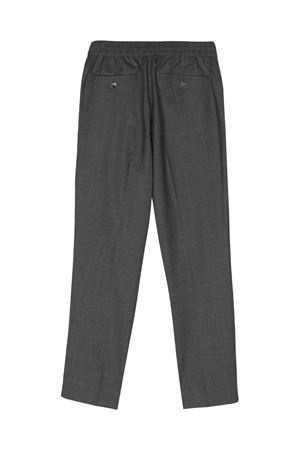 Pantaloni in misto lana vergine grigio AMI | HTR206WV0043055