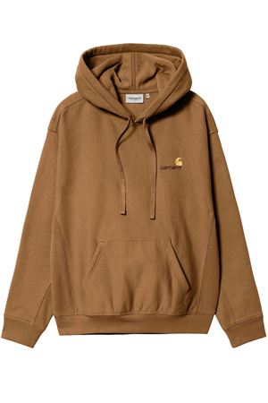 Brown cotton blend hoodie CARHARTT WIP | I028279HZ