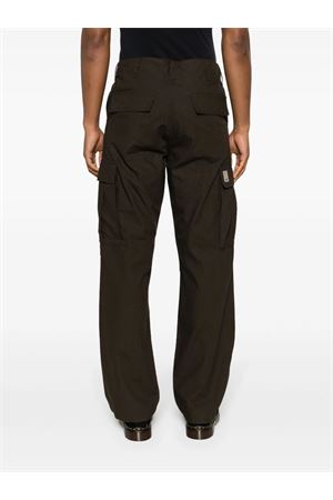 Brown cotton cargo trousers CARHARTT WIP | I03246747