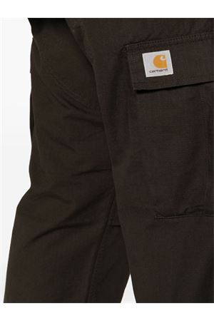 Brown cotton cargo trousers CARHARTT WIP | I03246747