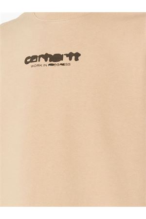 Beige cotton jersey sweatshirt CARHARTT WIP | I03286620F