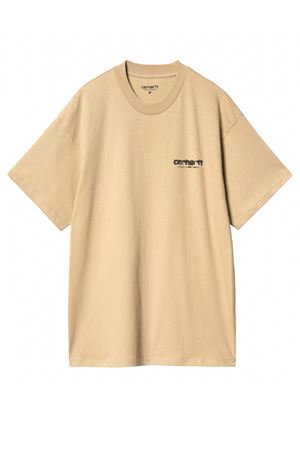 T-shirt in cotone beige CARHARTT WIP | I03287820F