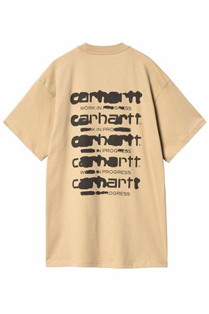 T-shirt in cotone beige CARHARTT WIP | I03287820F