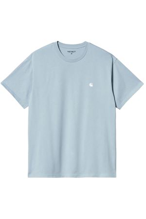 T-shirt in cotone azzurro CARHARTT WIP | I0330000RO