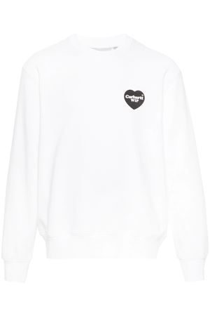 White cotton blend Heart Bandana sweatshirt CARHARTT WIP | I03324600A