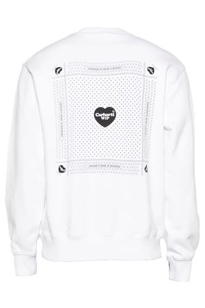 White cotton blend Heart Bandana sweatshirt CARHARTT WIP | I03324600A