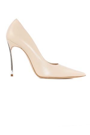 Pumps Blade Tiffany pelle di vitello beige CASADEI | 1F940X100MC1153302CIPRIA