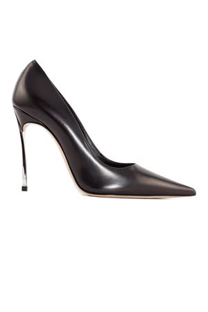 Black calf leather Blade Tiffany pumps CASADEI | 1F940X100MC11559000NERO