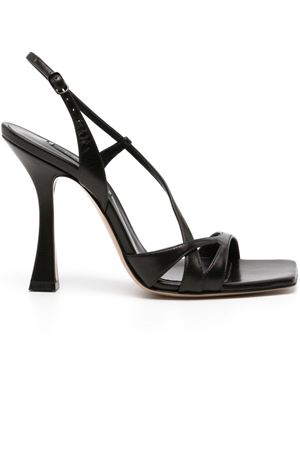 Sandali Geraldine in pelle di vitello nero CASADEI | 1L204X1001MINOR9000NERO