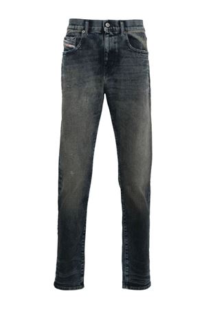 2019 D-Strukt mid-rise slim-cut jeans DIESEL | A0355809H5401