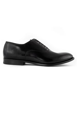 Stringata Oxford in pelle spazzolata nera DOUCAL'S | DU2630YORKUF007NN00.