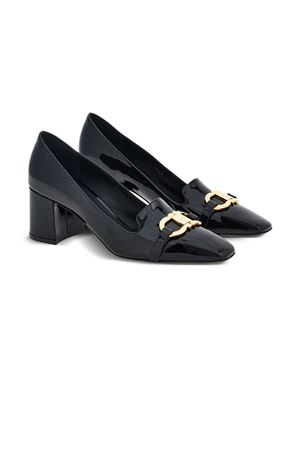 Black patent lambskin pumps FERRAGAMO | 0769257NERO