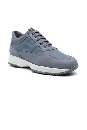 sneakers in pelle blu HOGAN | HXM00N00E10T1WU814