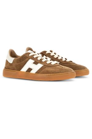 Sneakers In Pelle Marrone HOGAN | HXM6470FB60PJQ64H8